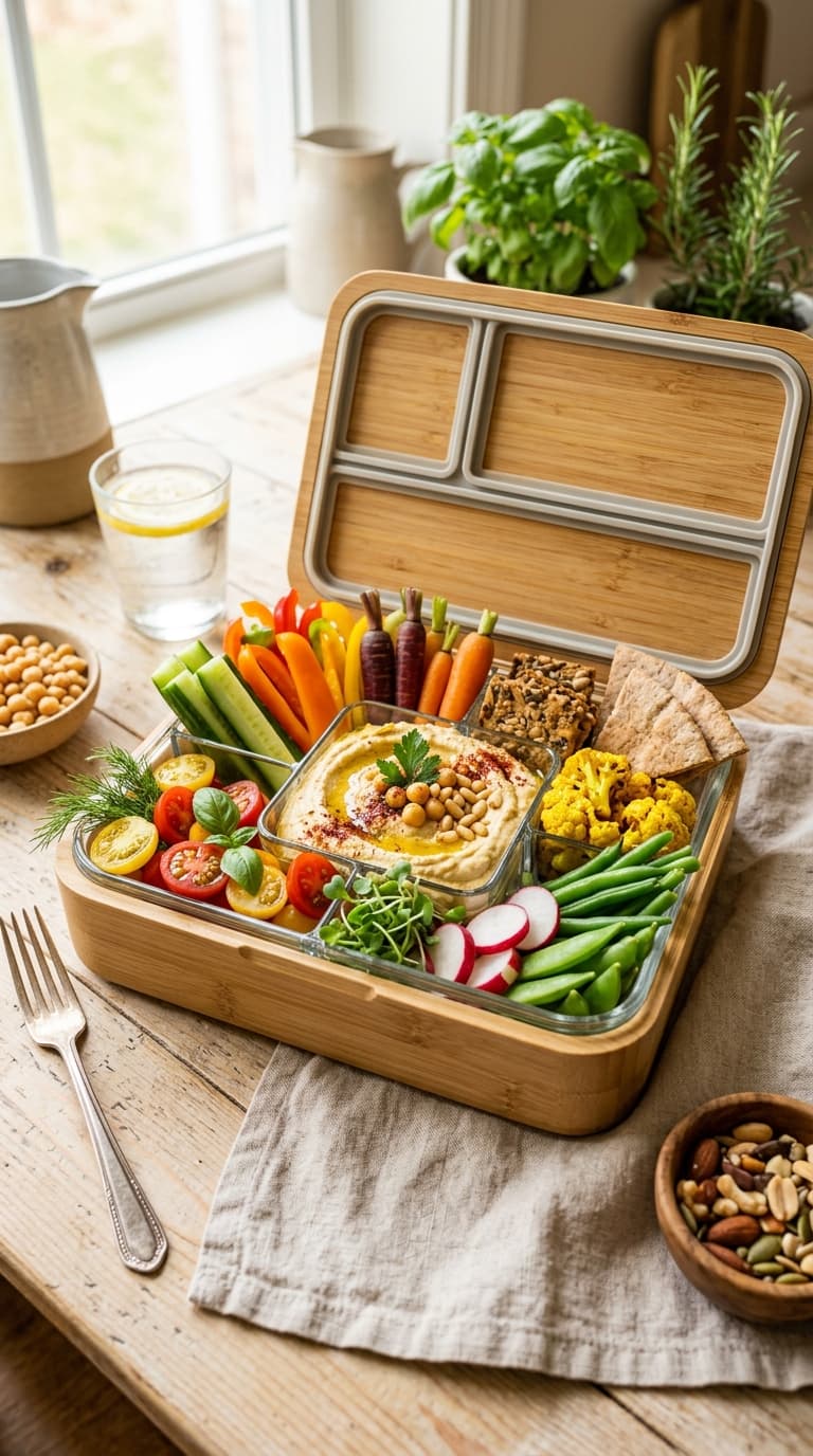 23 Anti-Inflammatory Hummus and Veggie Lunch Box Ideas 2 23 Anti-Inflammatory Hummus and Veggie Lunch Box Ideas