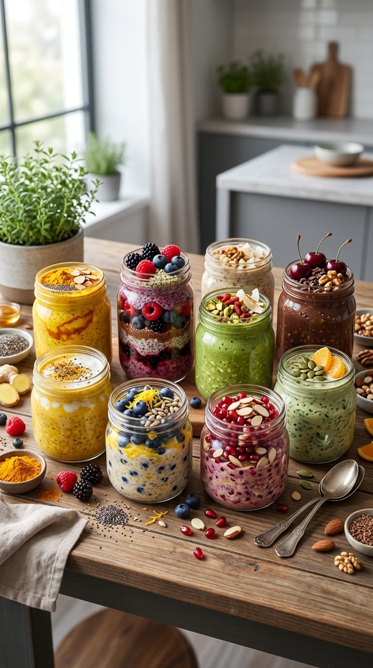 23 Anti-Inflammatory Overnight Oats Recipes That'll Change Your Morning Routine
