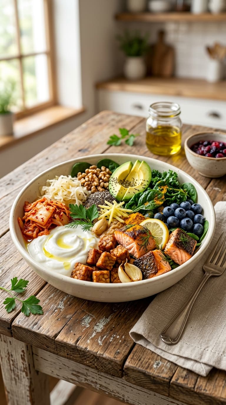 25 Anti-Inflammatory Probiotic Foods for Gut-Based Inflammation