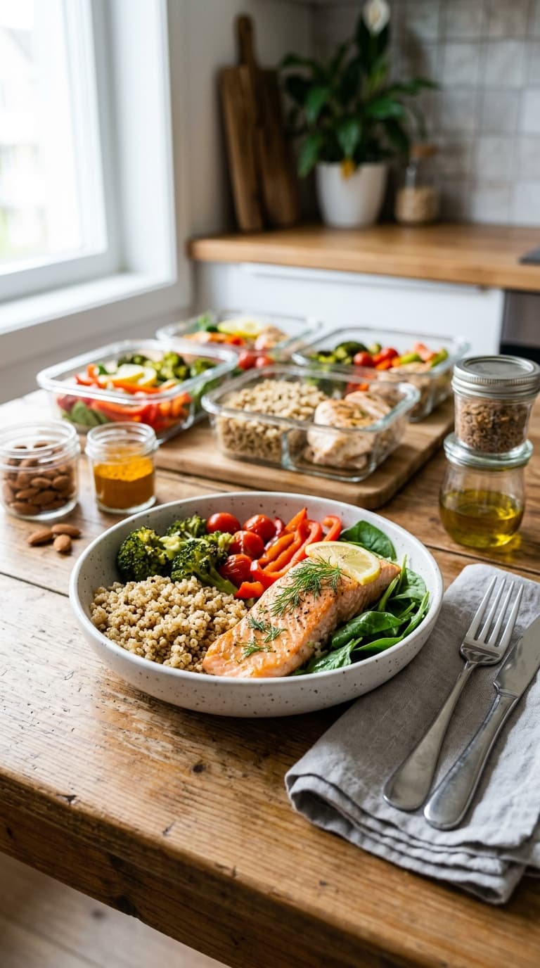 7 Day Anti-Inflammatory Meal Prep Plan — 5 Meals in 1 Hour