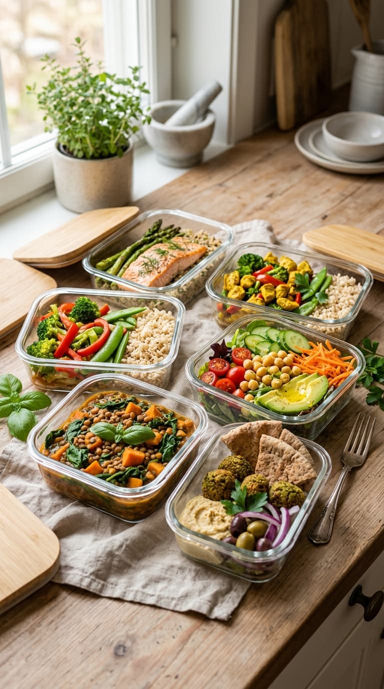 7 Day Anti-Inflammatory Meal Prep Plan &mdash; 5 Meals in 1 Hour